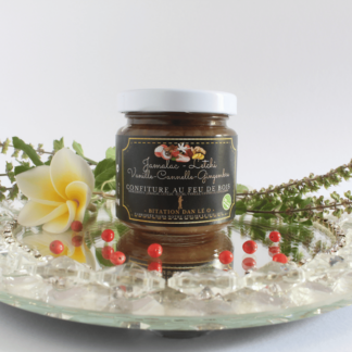 CONFITURE JAMALAC LETCHI VANILLE CANNELLE & GIMGEMBRE