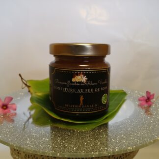 CONFITURE BANANE FLAMBEE AU RHUM VANILLE