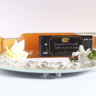 sirop gingembre et cannelle bio et artisanale au feu de bois