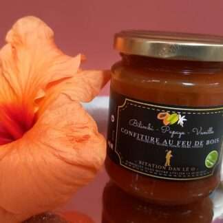 CONFITURE AU FEU BOIS_BILIMBI PAPAYE & VANILLE