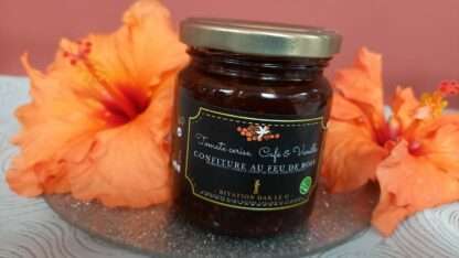 CONFITURE AU FEU DE BOIS_TOMATES CERISES - VANILLE & CAFE PAYS