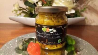 ACHARD AU FEU BOIS_MANGUE & PAPAYE VERTE A L'INDIENNE