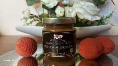 CONFITURE LETCHI, COCO, VANILLE & SEL ST LEU