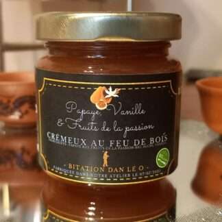 CONFITURE PAPAYE, FRUIT DE LA PASSION & CARAMEL