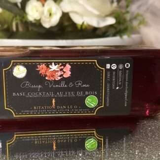 SIROP BISSAP, VANILLE & Rose